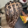 Medium Knotless Braids