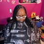 medium knotless braids