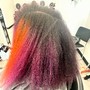 (Natural Hair) All over permanent Hair color