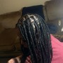 Goddess knotless medium/large braids