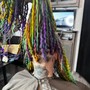 Wool Dreadlock installation