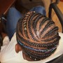 Men Cornrow Style Braids