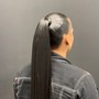 Small straight back Braids