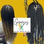 Box Braids (Sm. Waistlength)