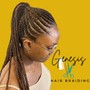 Box Braids (Med. Waistlength)