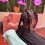 Braids over locs