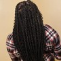 Loc retwist(back length)