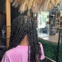 Medium knotless Braids