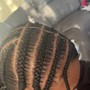 Medium Box Braids