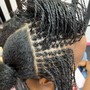 Small Knotless Braids