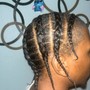 Stitch Braids (under 8) *mens*