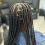 Side braids w/ Kinky Twist