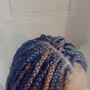 Large knot less braids