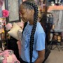 Braid down for a wig or sew in