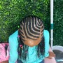 Lemonade side braids