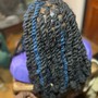 Crochet individual soft locs