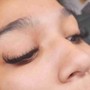 Eyelash lift and tint