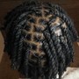 Mens Single Braids