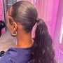 Frontal ponytail