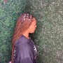 Large Knotless Braids