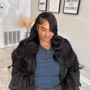 Frontal  Sew In + Styling