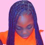 Medium Box Braids