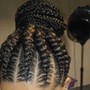 Goddess Cornrow braids