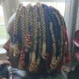 Medium Box Braids