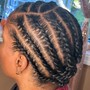 Braided baldie