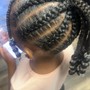 Individual plaits