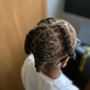 Men two strand twist