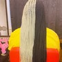 Box braids  waist length