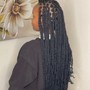 (Medium) kinky twists ( mid-back length)