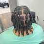 Relaxer touch up