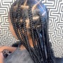 Medium knotless Individual Braids