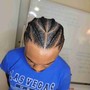 6-10 Stich Cornrows