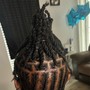 Half Up Half Down (quick weave)