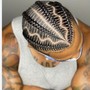 men cornrow ($10 each )