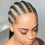 Fulani Braids( hair included)