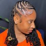 Fulani Braids( hair included)