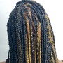 Medium Knotless Braids