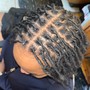 Starter Micro Locs/ Sista Locs 2 Strand Twist Method Natural Hair (6” to 10” Hair)