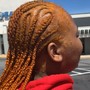 Medium Box Braids