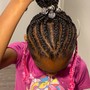 Kid's braided pony