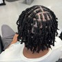 Add on: Extended Loc Style - Marley Twists/Braids Over Locs