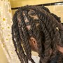 Mid-Back length locs