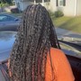 Smedium Bohemian Knotless Braids