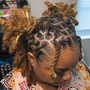 Kids Knotless braids Large