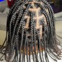 Kids Knotless braids Jumbo