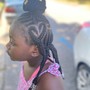 Kids Knotless braids Jumbo